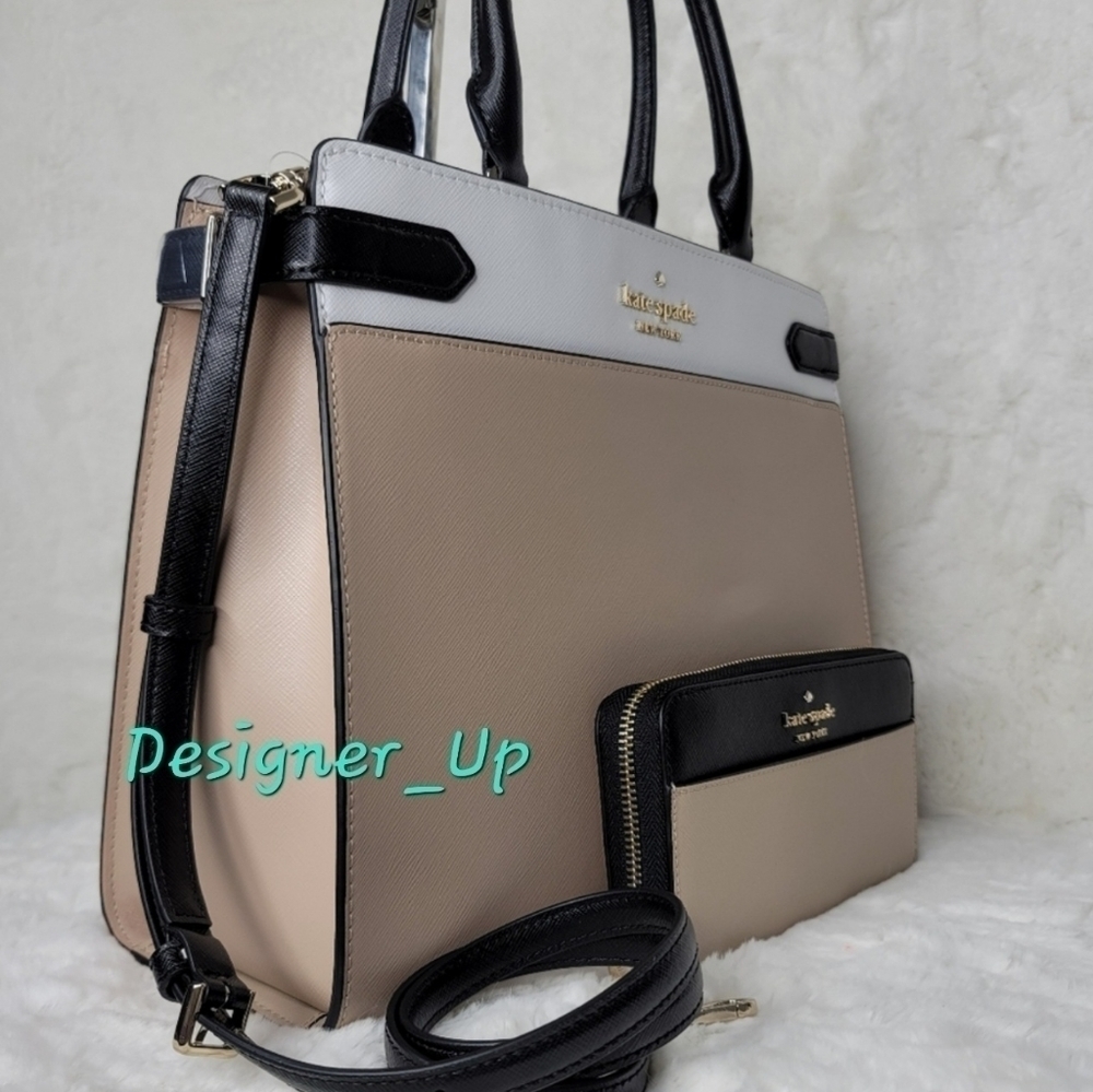 🎁 NWT kate spade 2 Set Purse Satchel Shoulder Bag Cross Body  + Wallet M